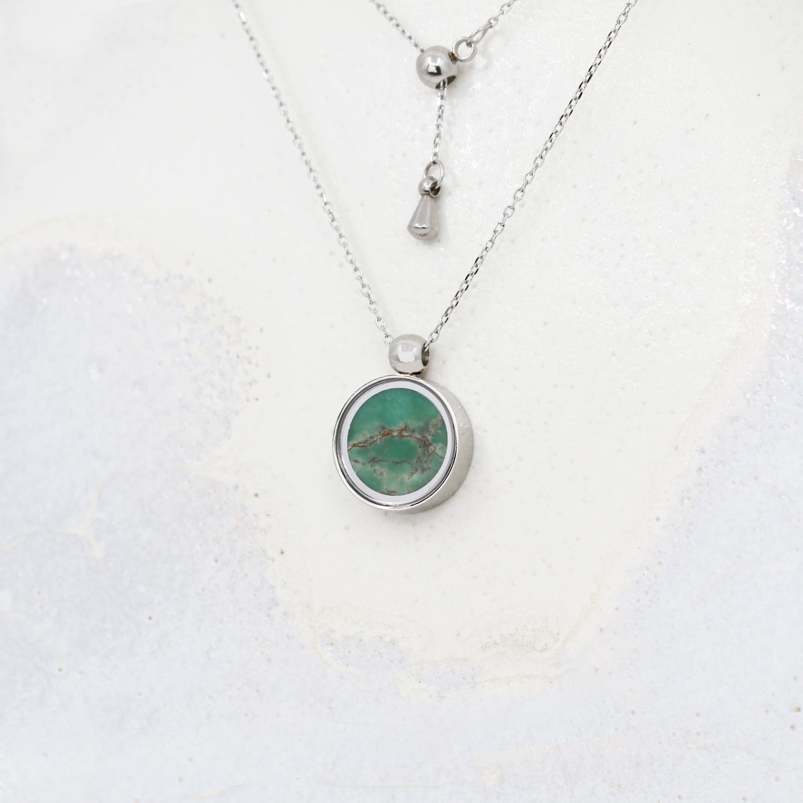 Australian Variscite Necklace - Necklaces | Oli&J