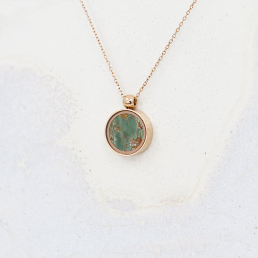 Australian Variscite Necklace - Necklaces | Oli&J