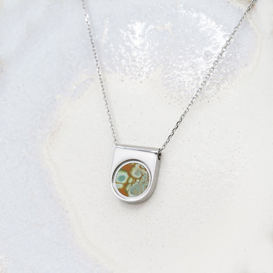 Australian Variscite Necklace | OJ Collection - Necklaces | Oli&J