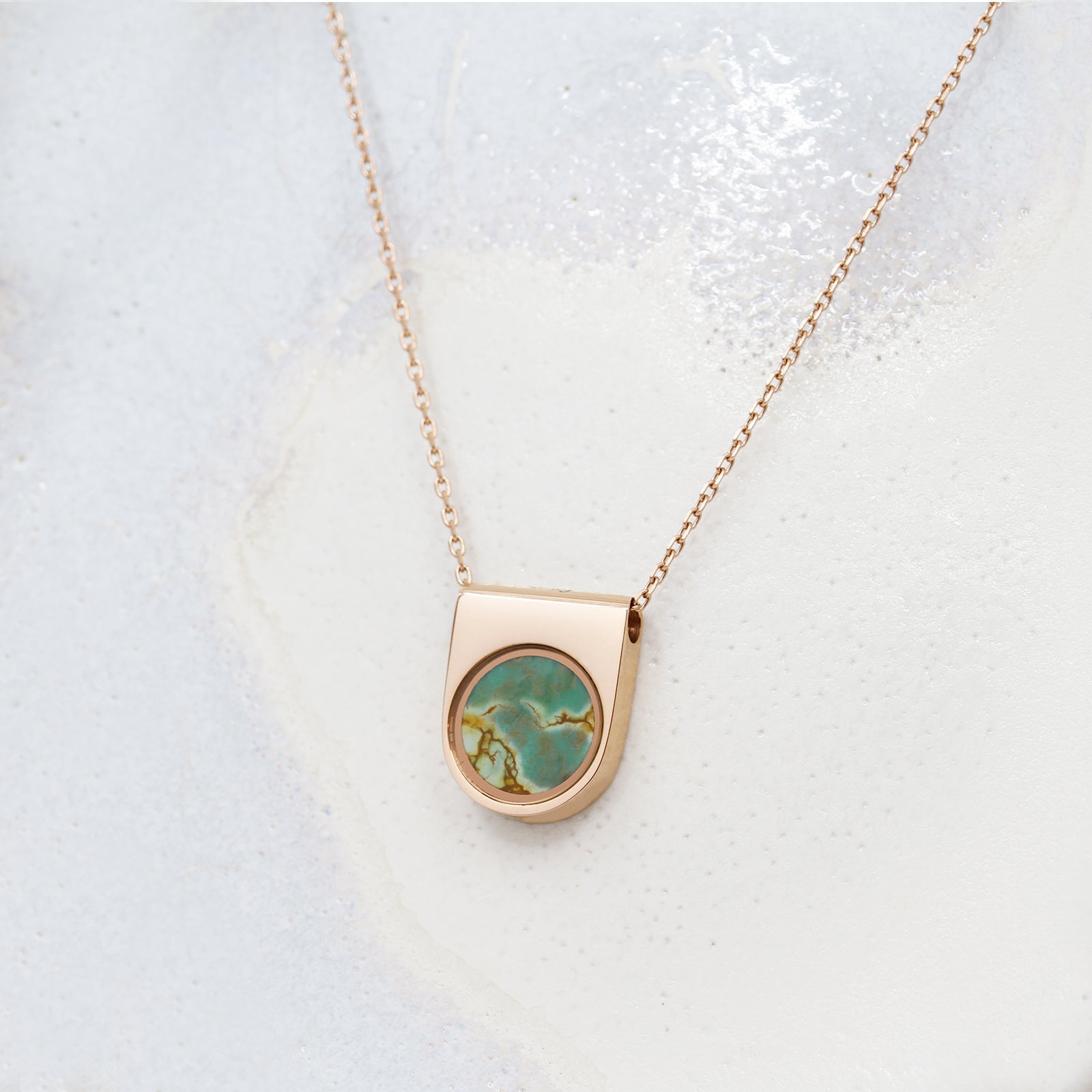 Australian Variscite Necklace | OJ Collection - Necklaces | Oli&J