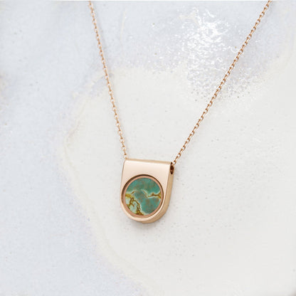 Australian Variscite Necklace | OJ Collection - Necklaces | Oli&J