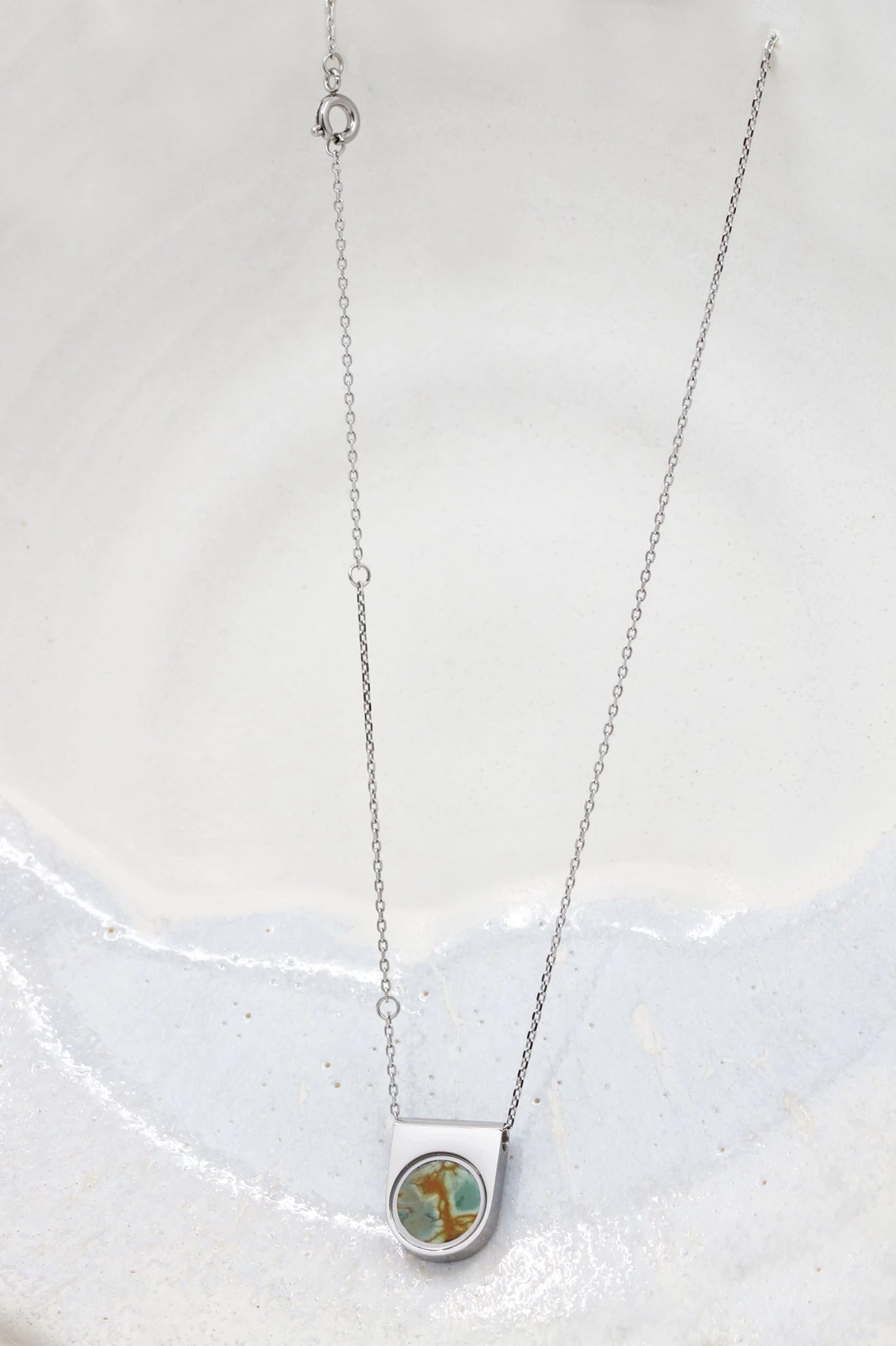 Australian Variscite Necklace | OJ Collection - Necklaces | Oli&J