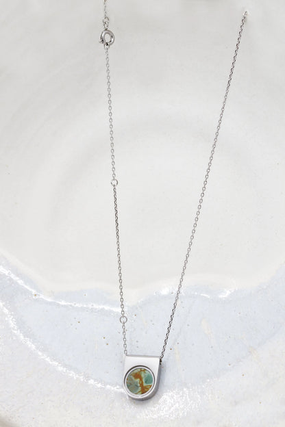 Australian Variscite Necklace | OJ Collection - Necklaces | Oli&J