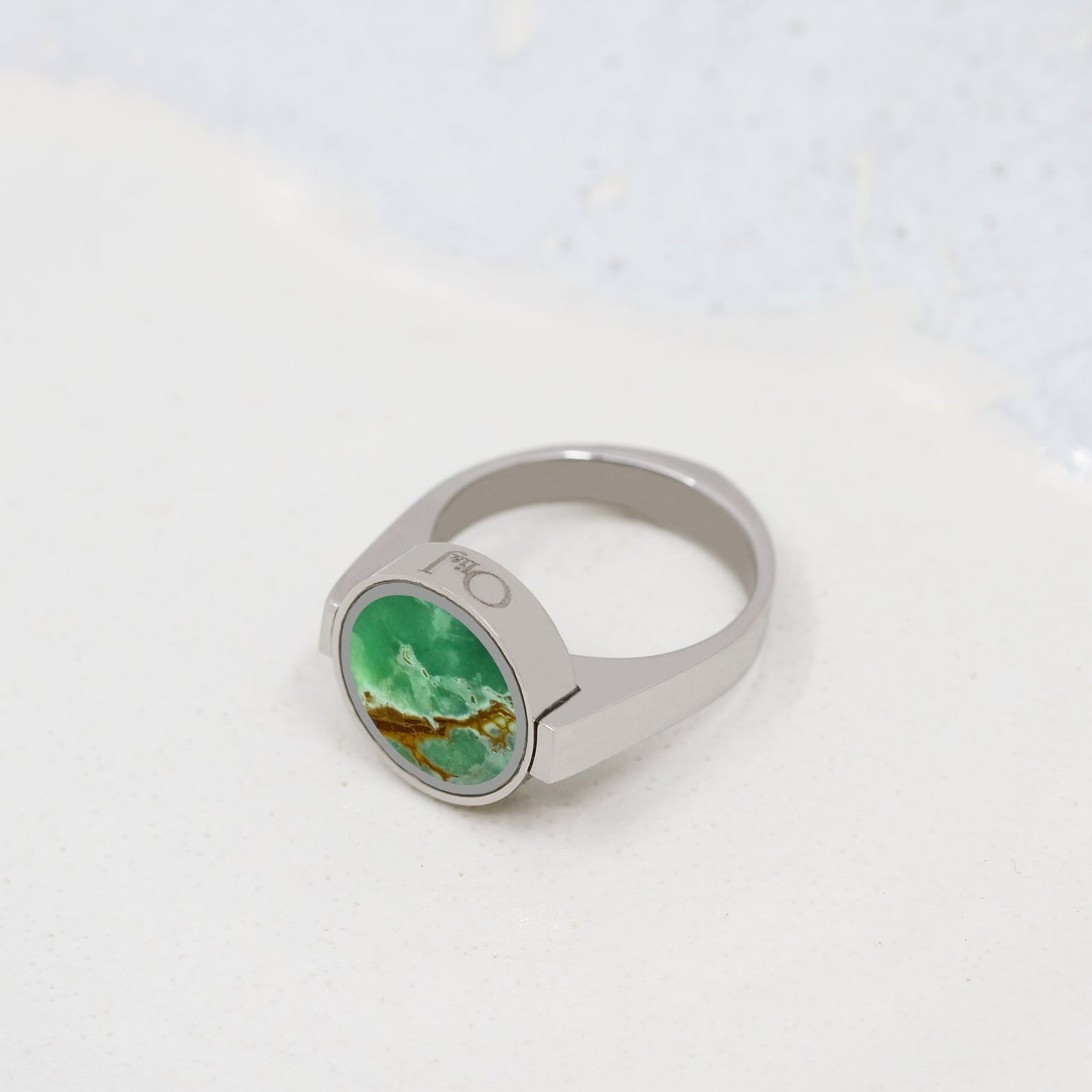 Australian Variscite Unisex Ring - Unisex Rings | Oli&J
