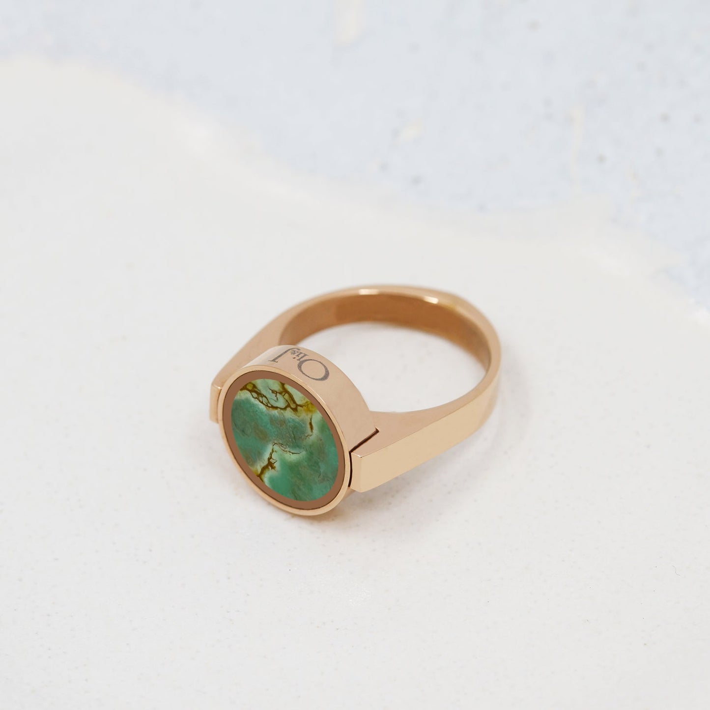 Australian Variscite Unisex Ring - Unisex Rings | Oli&J