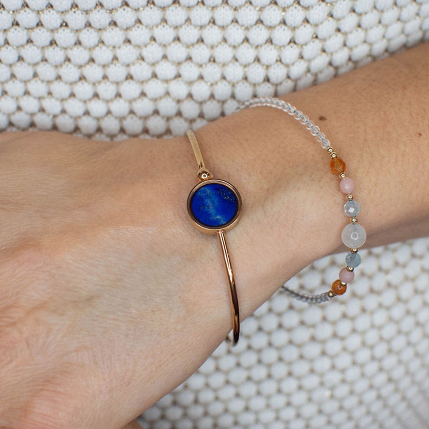 Lapis Lazuli Bracelet - Bracelets | Oli&J