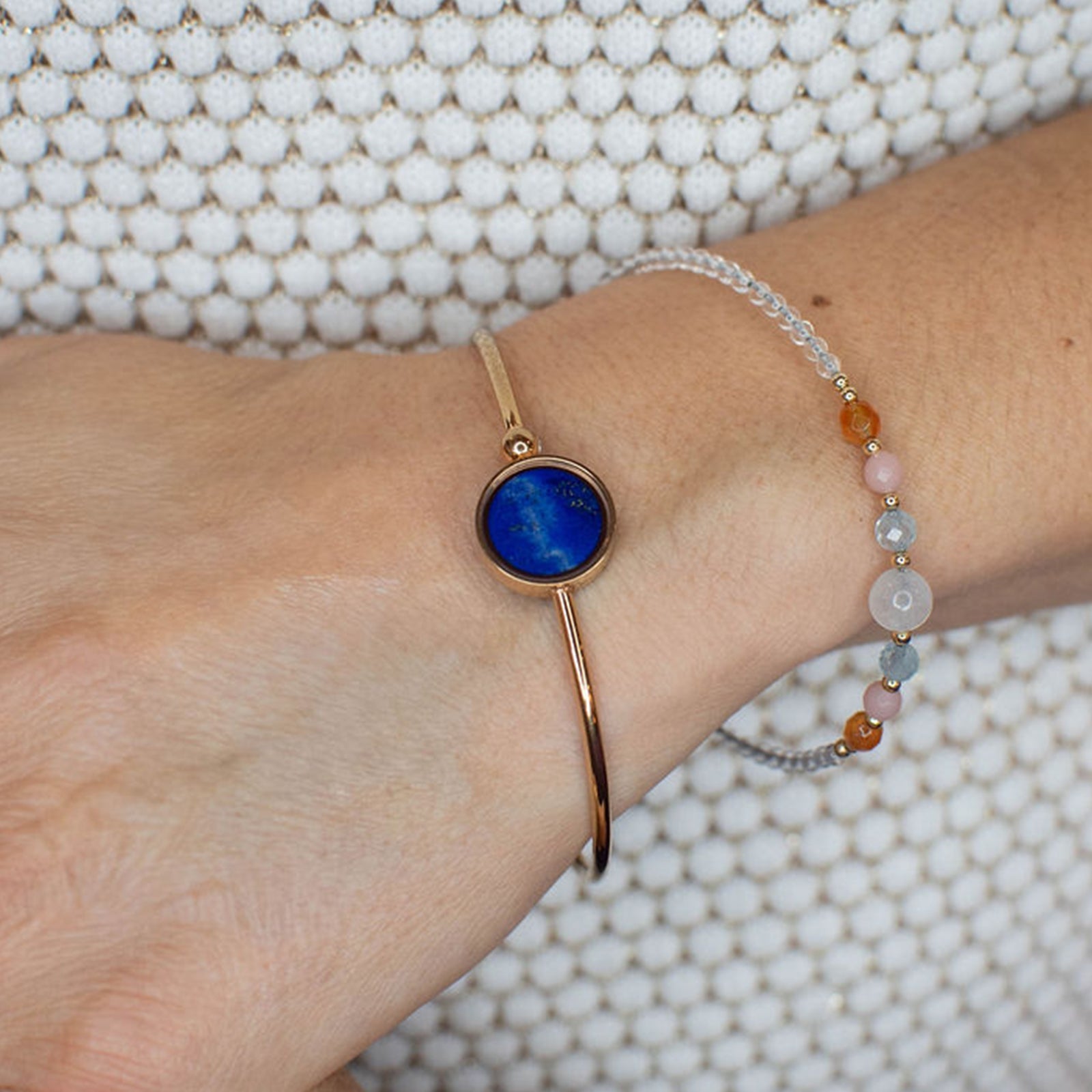 Lapis Lazuli Bracelet - Bracelets | Oli&J