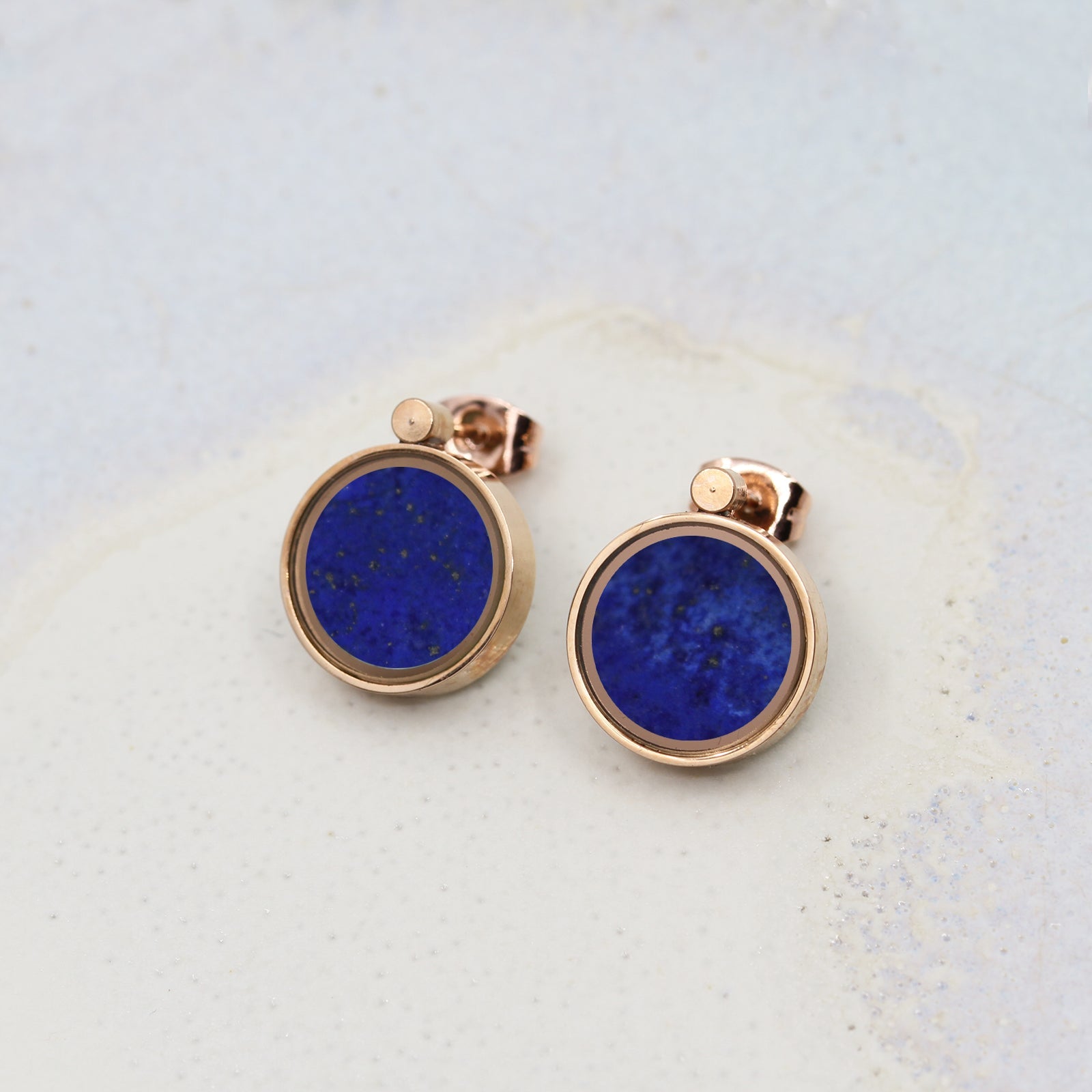 Lapis Lazuli Earrings - | Oli&J