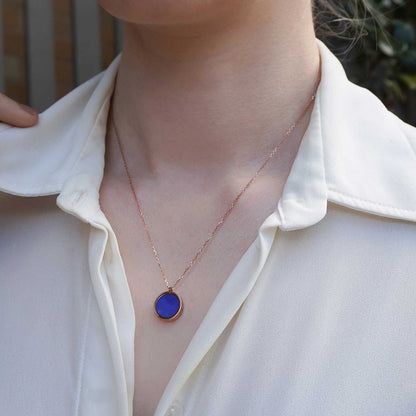 Lapis Lazuli Necklace - Necklaces | Oli&J