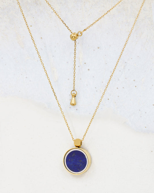 Lapis Lazuli Necklace - Necklaces | Oli&J
