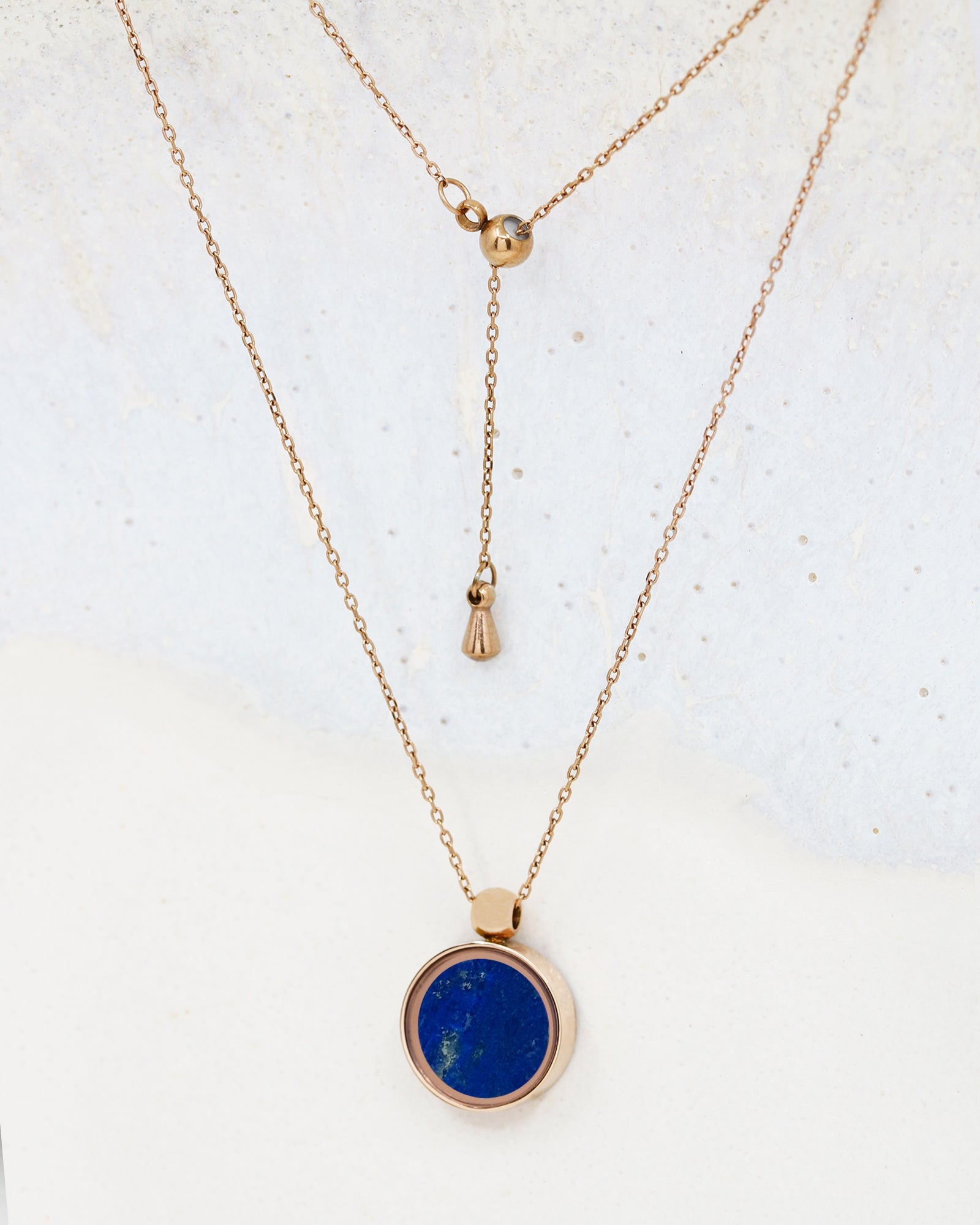 Lapis Lazuli Necklace - Necklaces | Oli&J