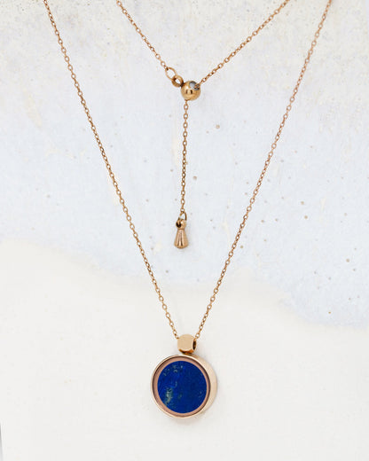 Lapis Lazuli Necklace - Necklaces | Oli&J