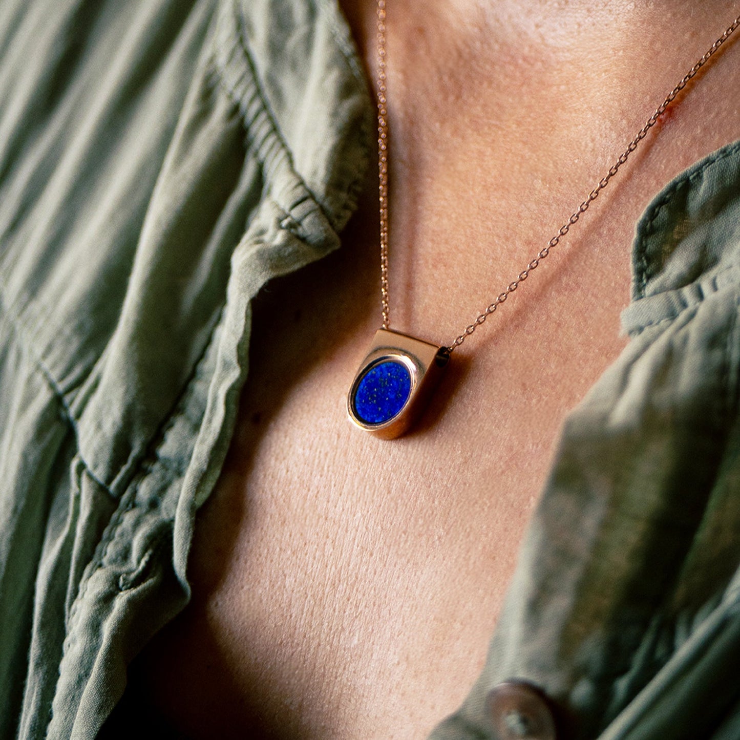 Lapis Lazuli Necklace | OJ Collection - Necklaces | Oli&J