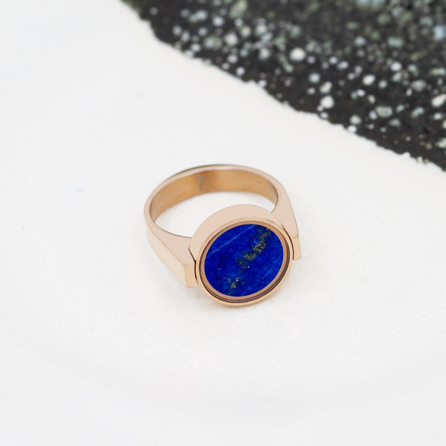 Lapis Lazuli Unisex Ring - Unisex Rings | Oli&J