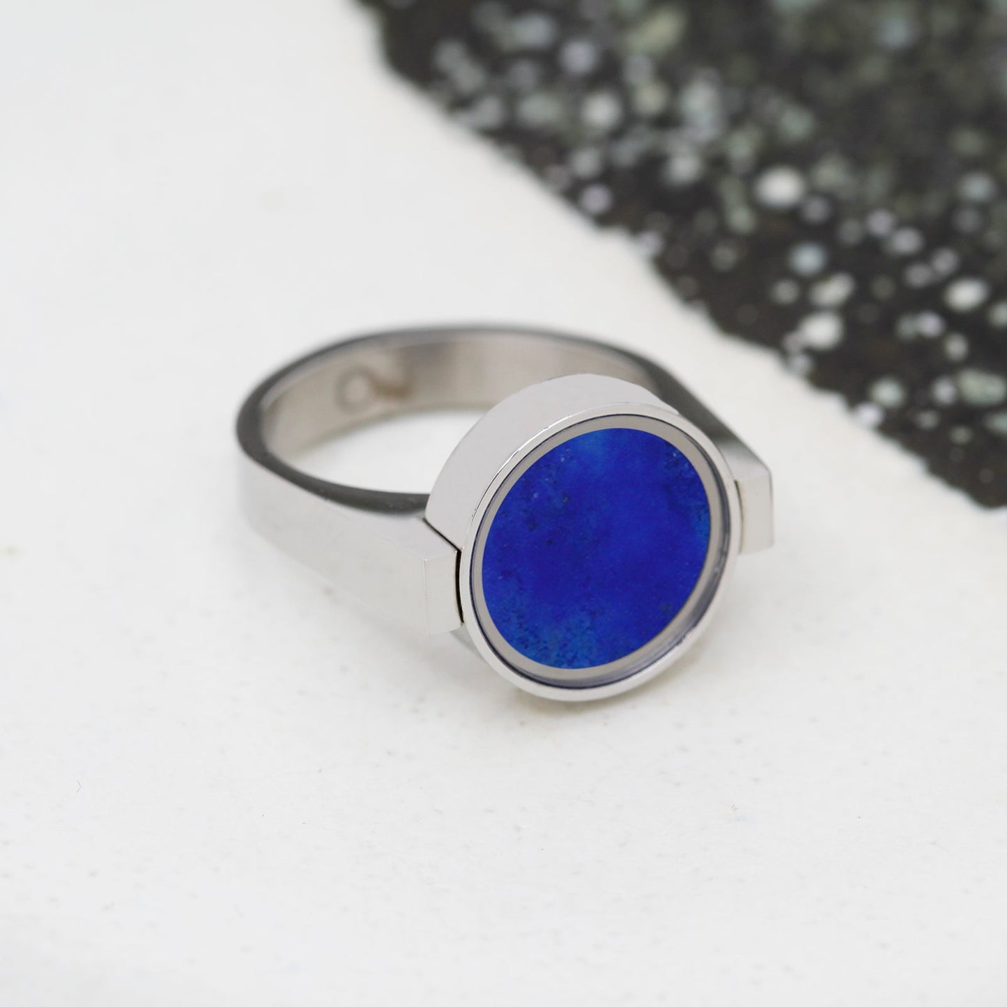 Lapis Lazuli Unisex Ring - Unisex Rings | Oli&J