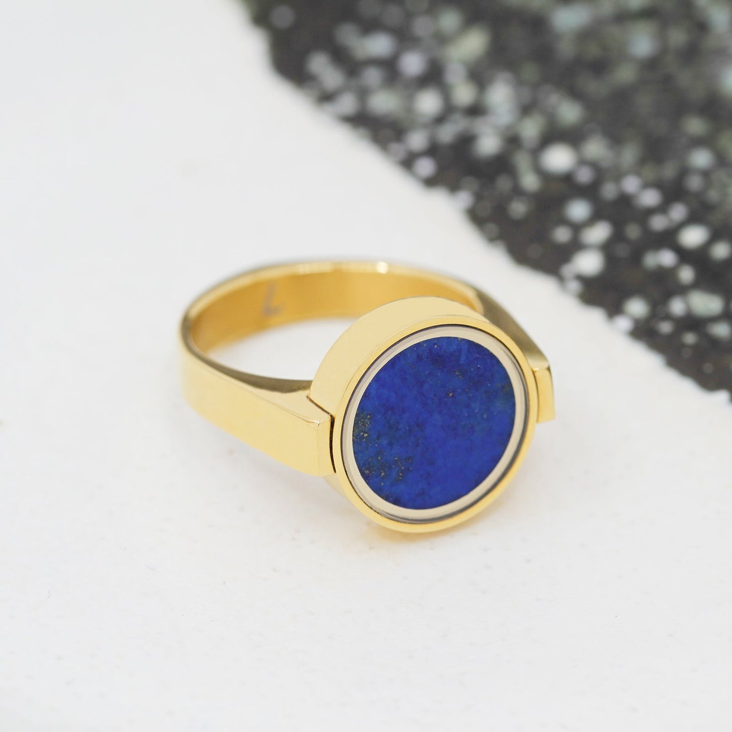 Lapis Lazuli Unisex Ring - Unisex Rings | Oli&J