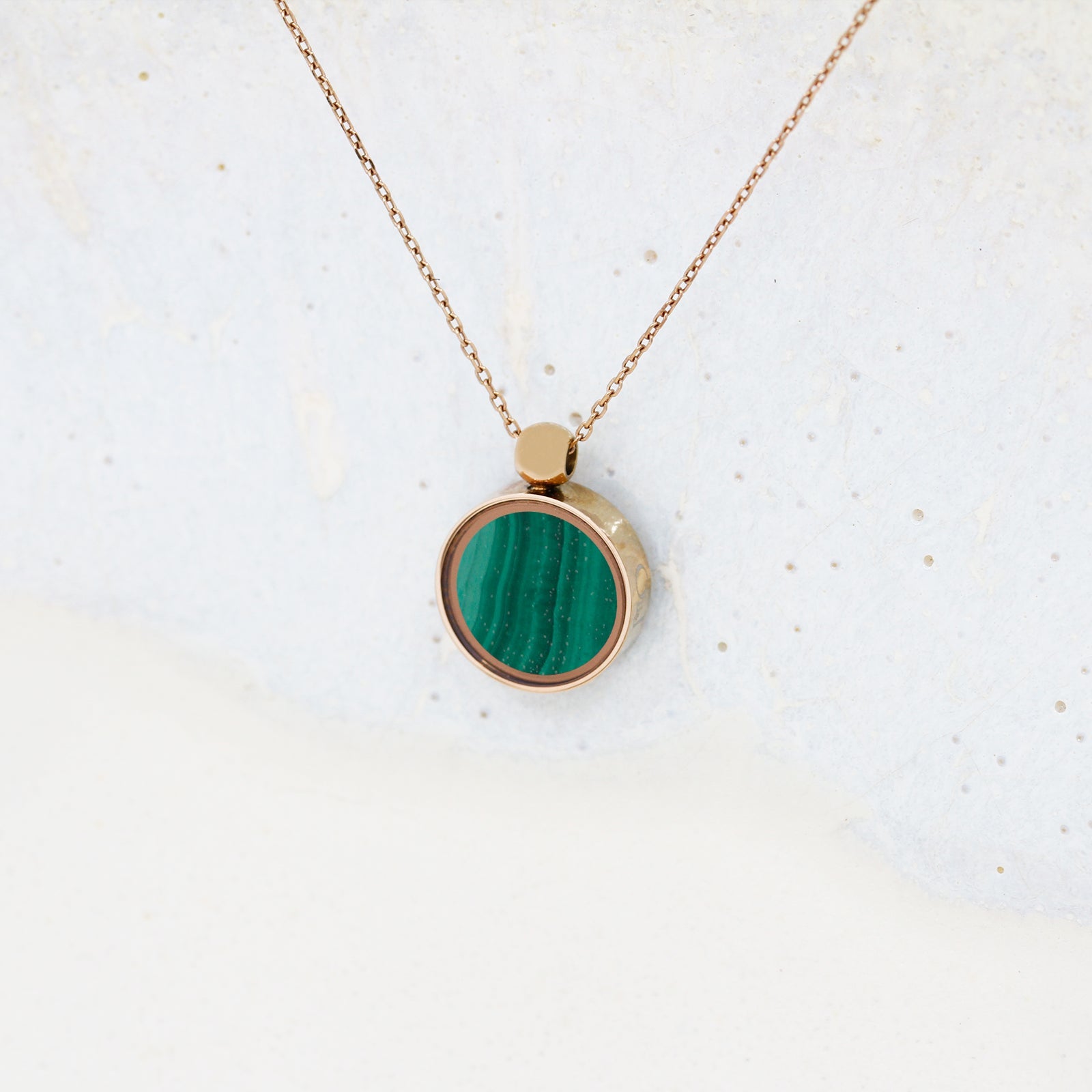 Malachite Necklace - Necklaces | Oli&J