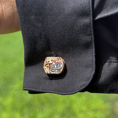 Omega - Oval Watch Parts Cufflinks - Cufflinks | Oli&J