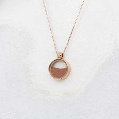 Red Desert Sand Necklace - Necklaces | Oli&J