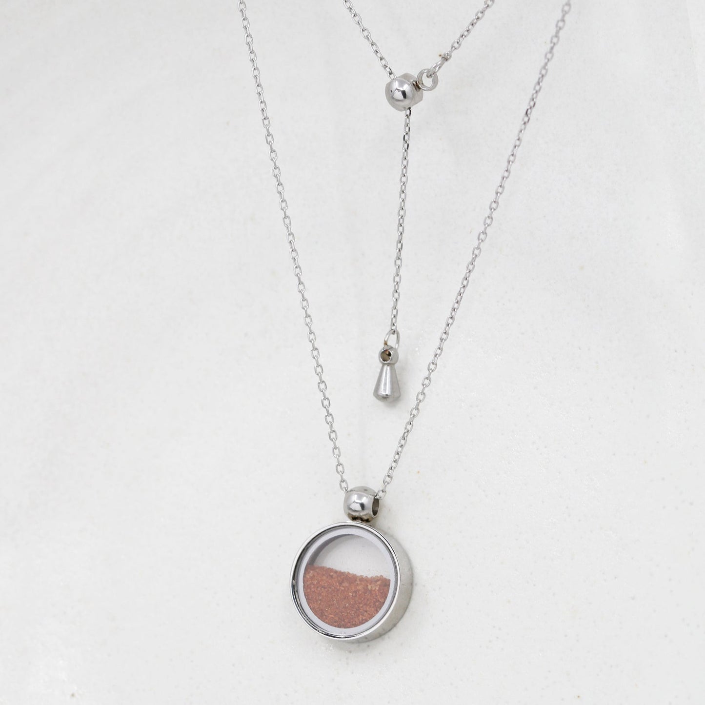 Red Desert Sand Necklace - Necklaces | Oli&J
