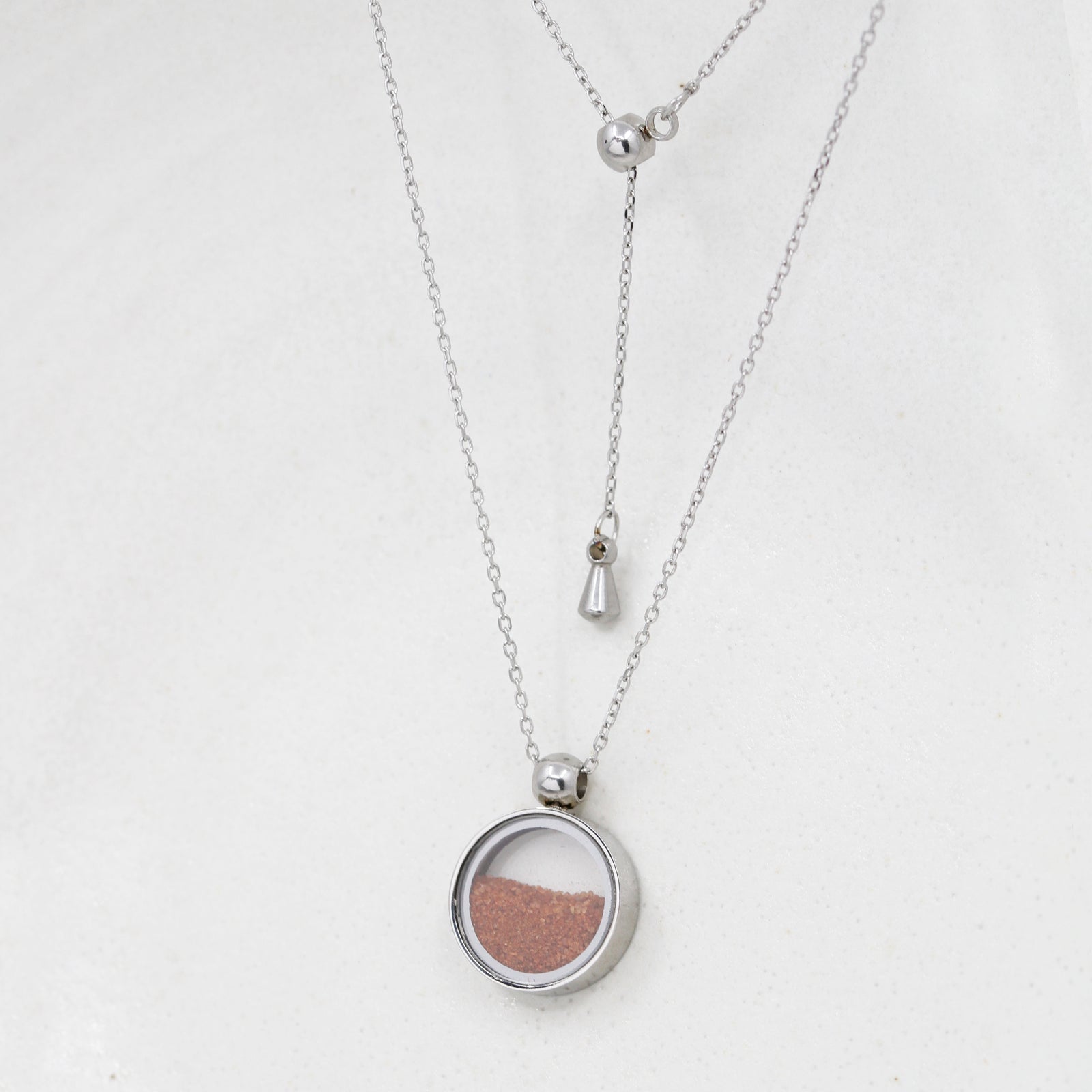 Red Desert Sand Necklace - Necklaces | Oli&J