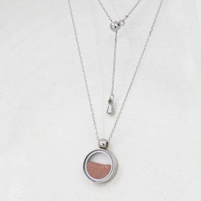 Red Desert Sand Necklace - Necklaces | Oli&J
