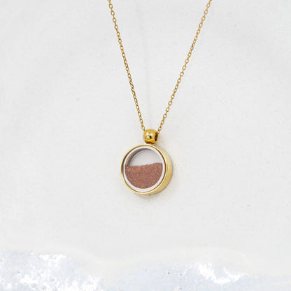 Red Desert Sand Necklace - Necklaces | Oli&J