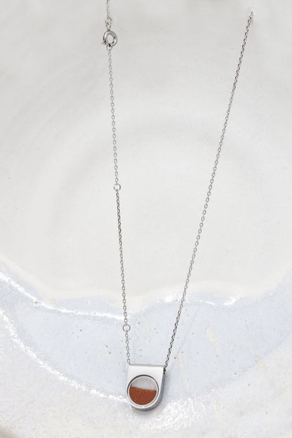 Red Desert Sand Necklace | OJ Collection - Necklaces | Oli&J