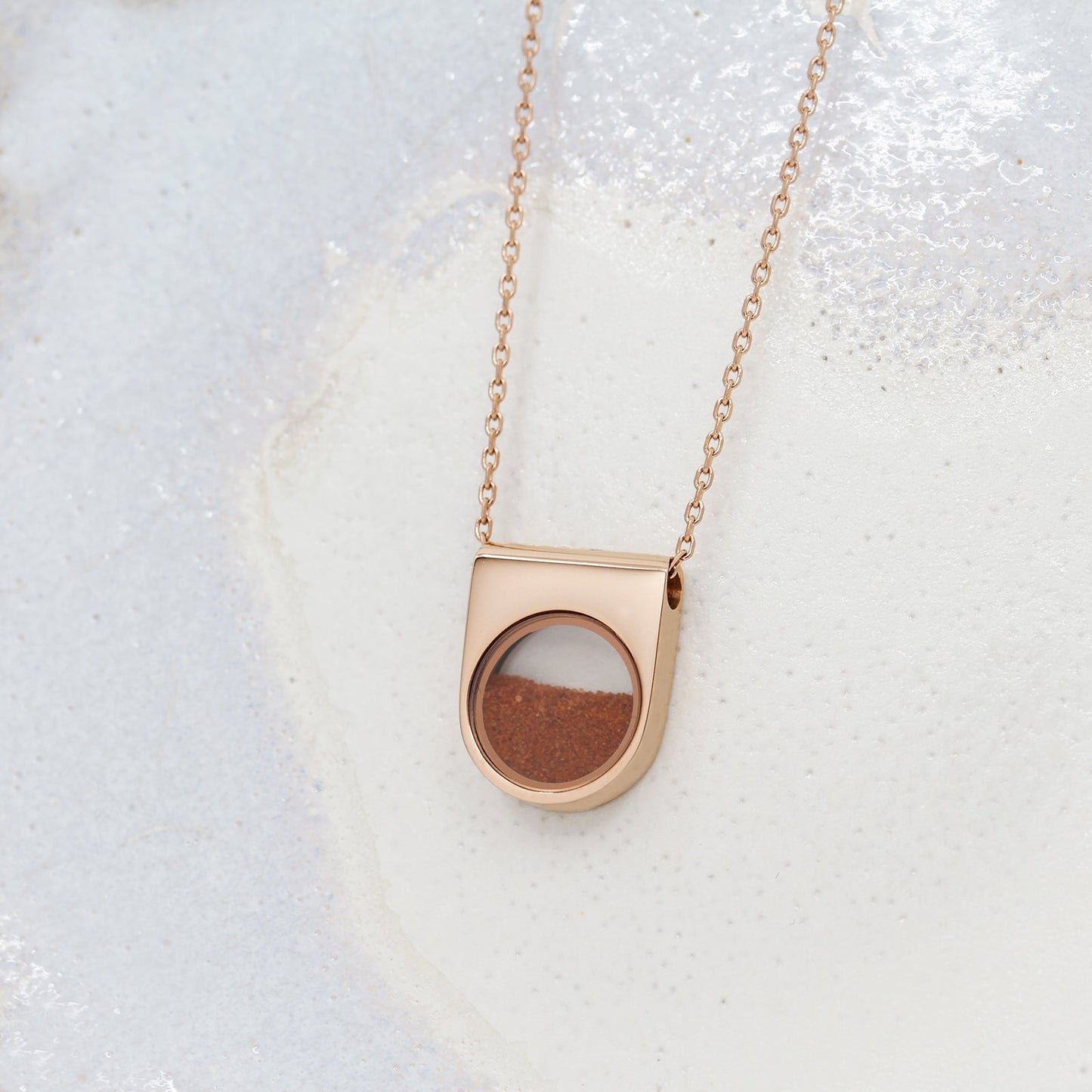 Red Desert Sand Necklace | OJ Collection - Necklaces | Oli&J