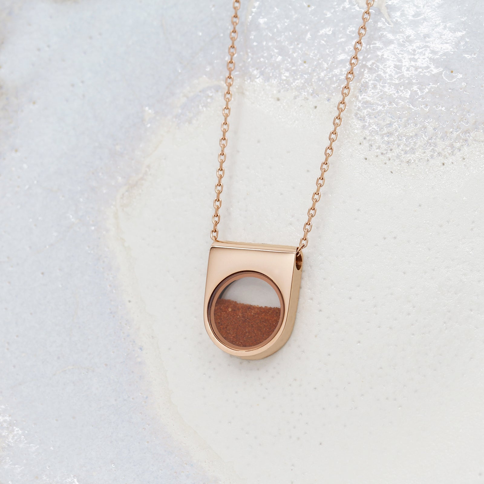 Red Desert Sand Necklace | OJ Collection - Necklaces | Oli&J
