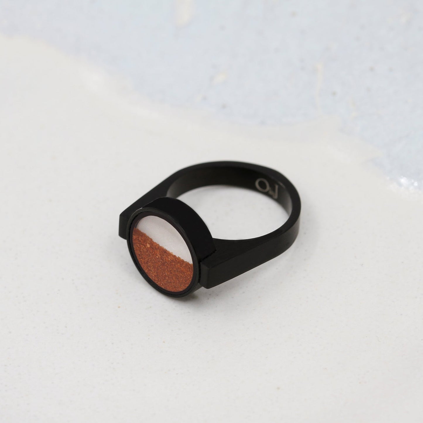 Red Desert Sand Unisex Ring - Unisex Rings | Oli&J