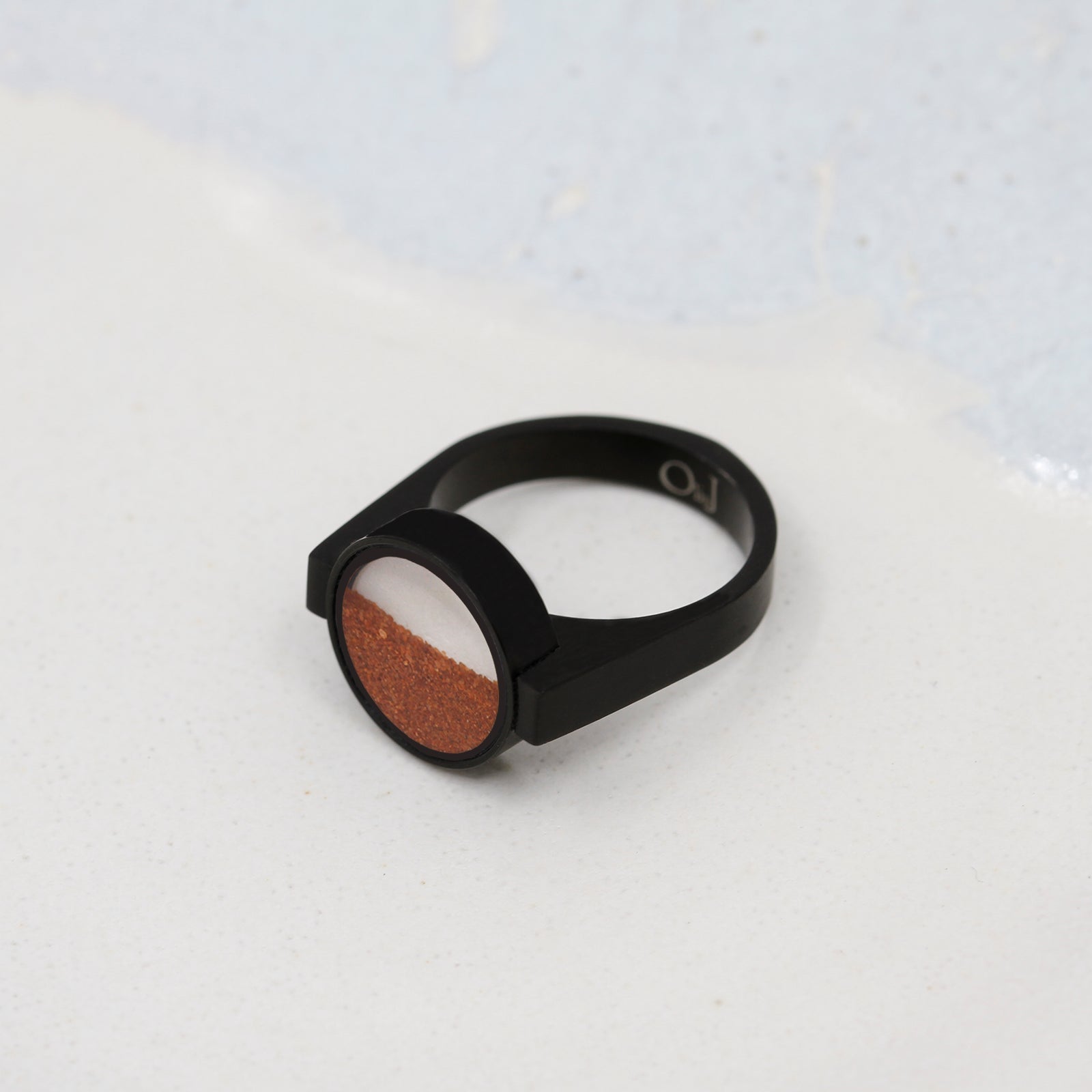 Red Desert Sand Unisex Ring - Unisex Rings | Oli&J