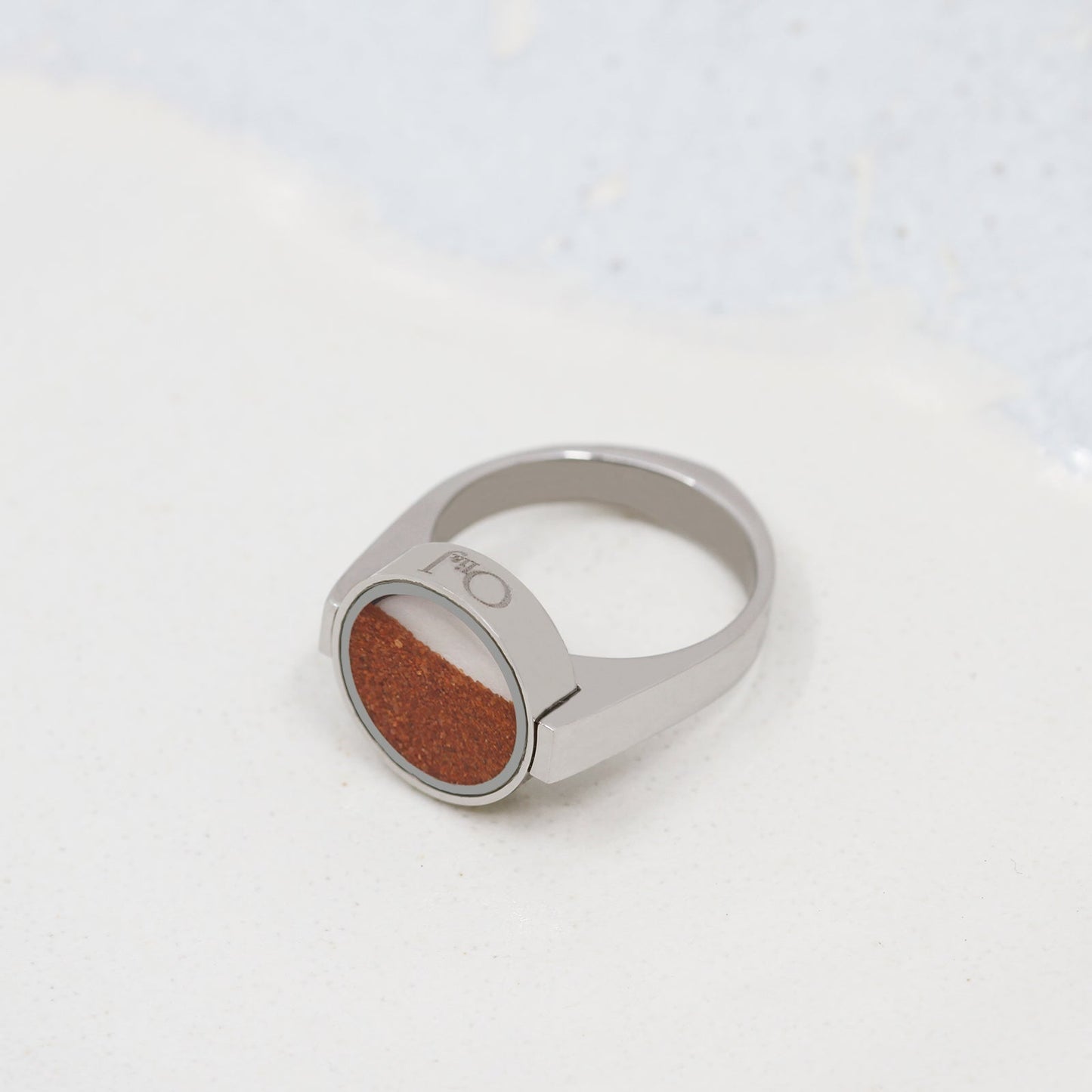 Red Desert Sand Unisex Ring - Unisex Rings | Oli&J