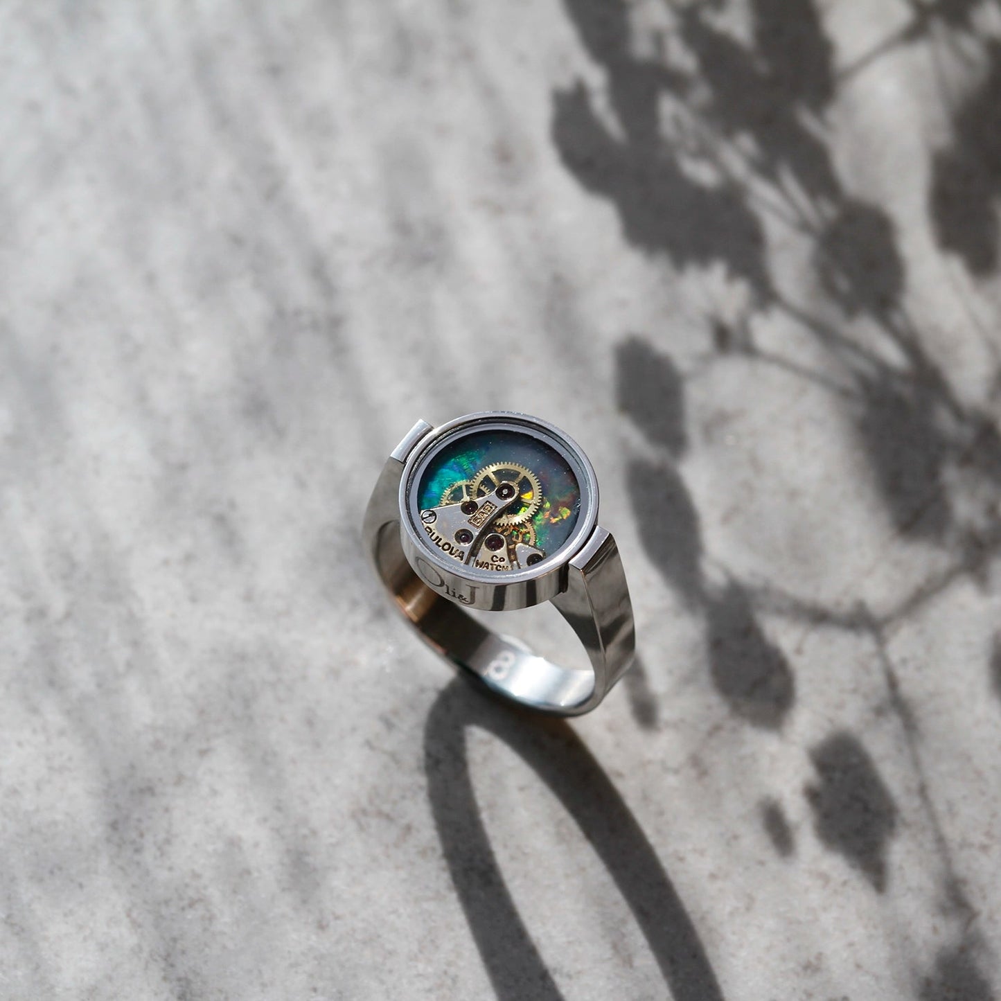 Testament of Time - Bulova Unisex Ring - | Oli&J