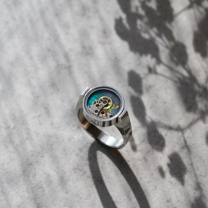 Testament of Time - Bulova Unisex Ring - | Oli&J