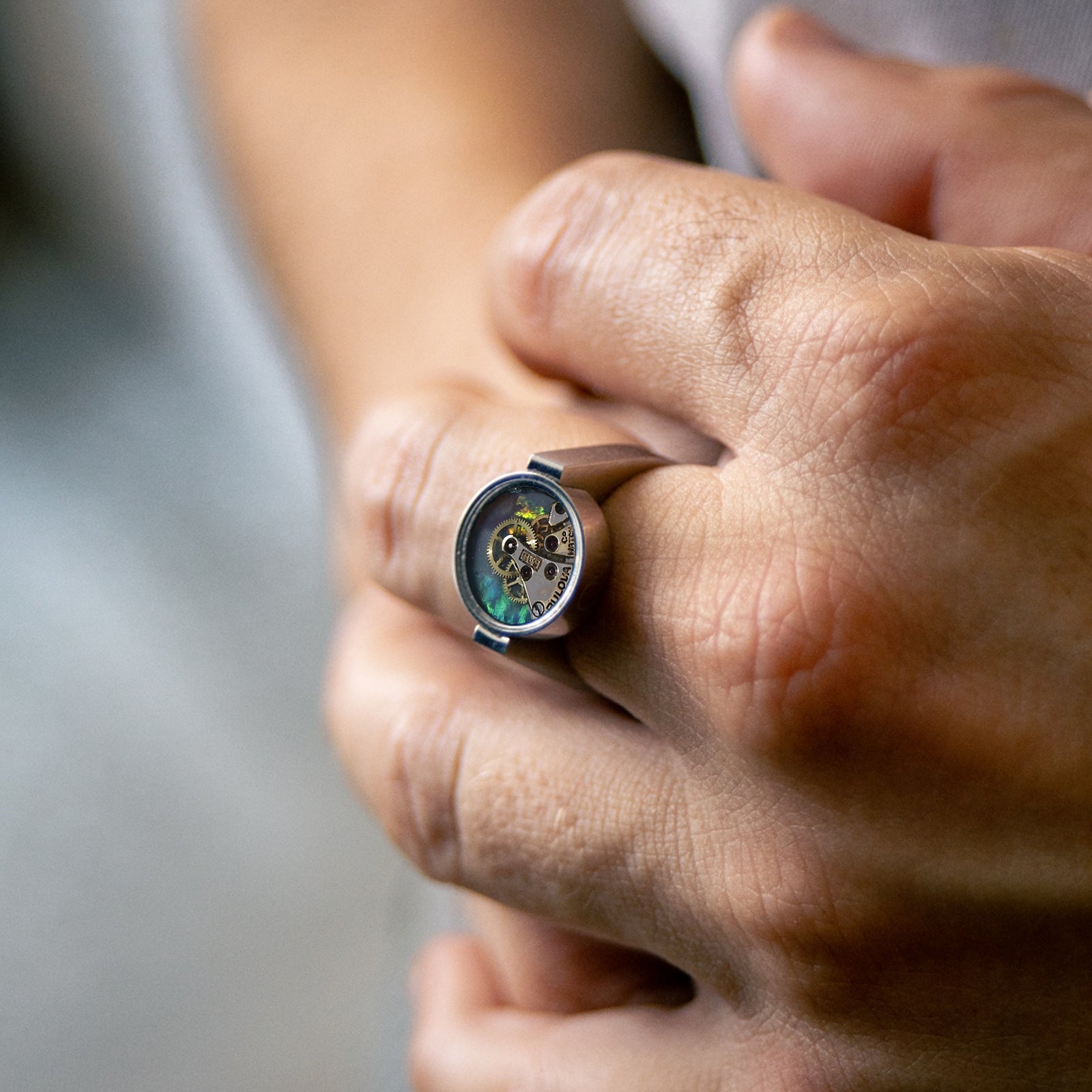 Testament of Time - Bulova Unisex Ring - | Oli&J