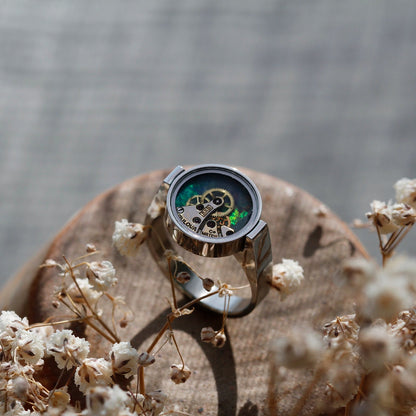 Testament of Time - Bulova Unisex Ring - | Oli&J