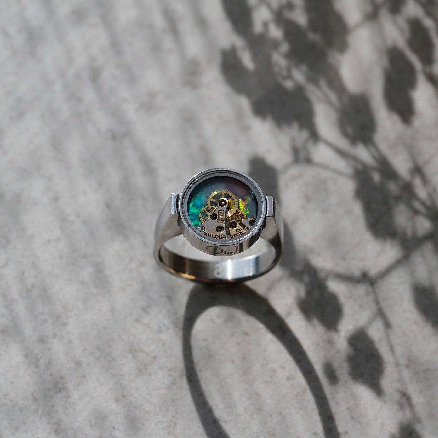 Testament of Time - Bulova Unisex Ring - | Oli&J