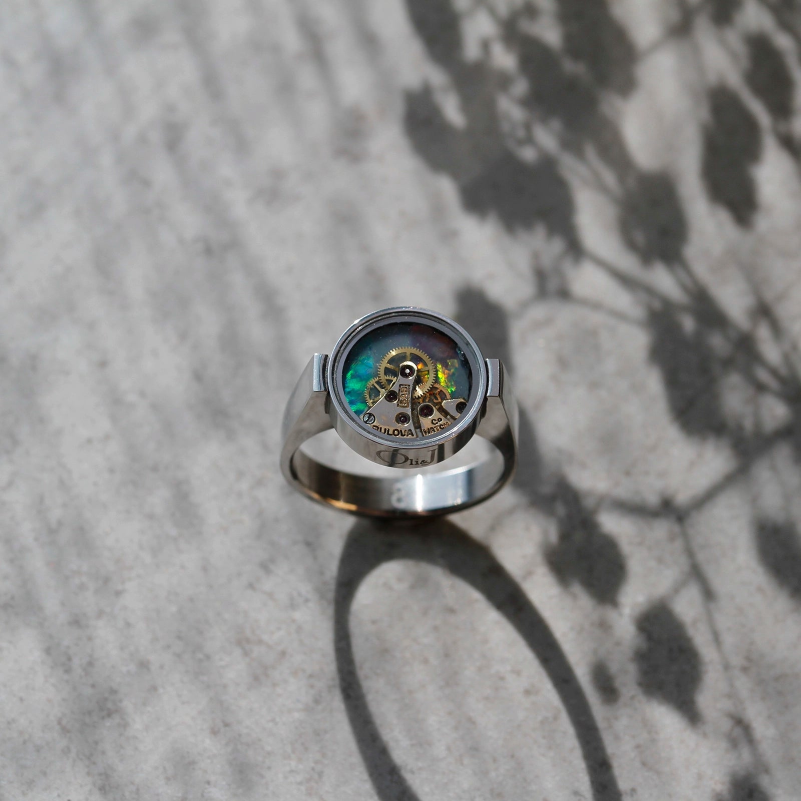 Testament of Time - Bulova Unisex Ring - | Oli&J