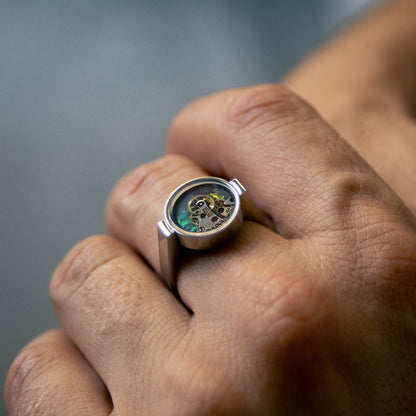 Testament of Time - Bulova Unisex Ring - | Oli&J