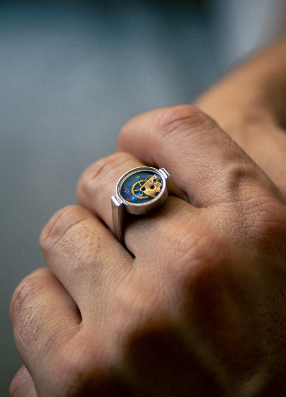 Testament of Time - Tudor Unisex Ring - | Oli&J
