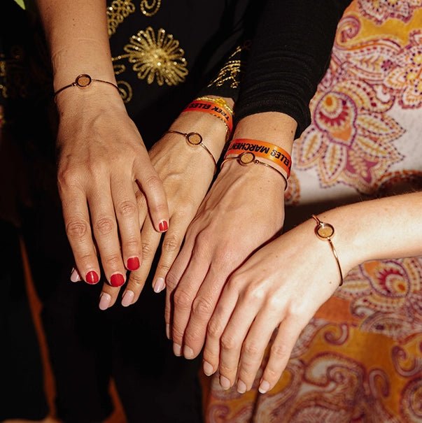 Trek Elles Marchent - Morocco Red Desert Sand Collection - Bracelets | Oli&J