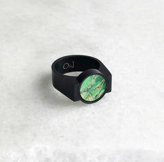 Bague Unisexe en Variscite Australienne 