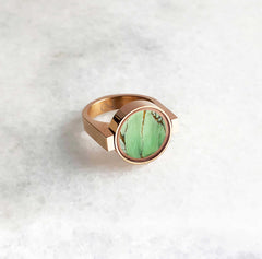 Bague Unisexe en Variscite Australienne 
