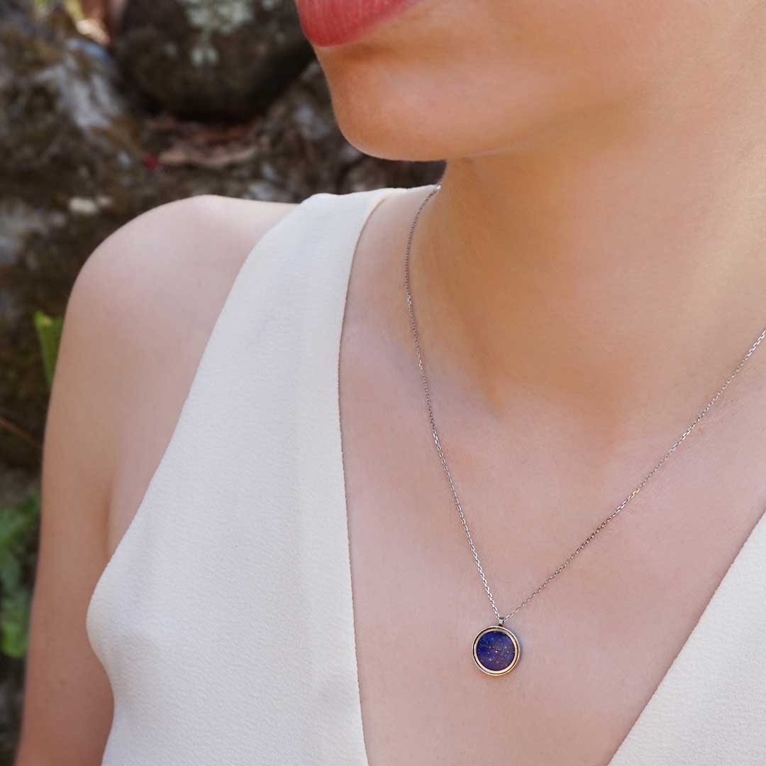 Lapis Lazuli Necklace - Necklaces | Oli&J
