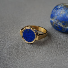 Lapis Lazuli Unisex Ring