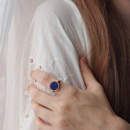 Lapis Lazuli Unisex Ring - Unisex Rings | Oli&J