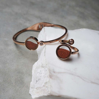 Red Desert Sand Adjustable Ring - Rings | Oli&J